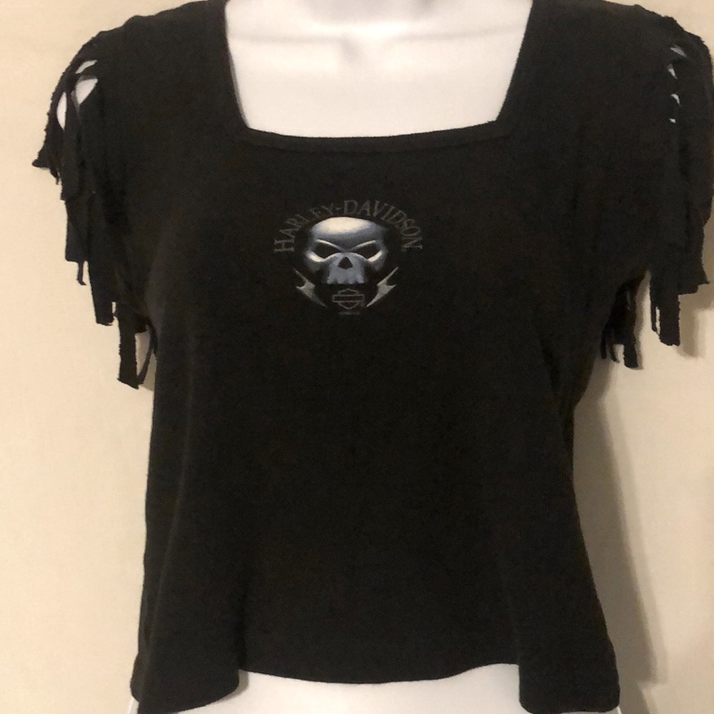 Harley Davidson Crop Top